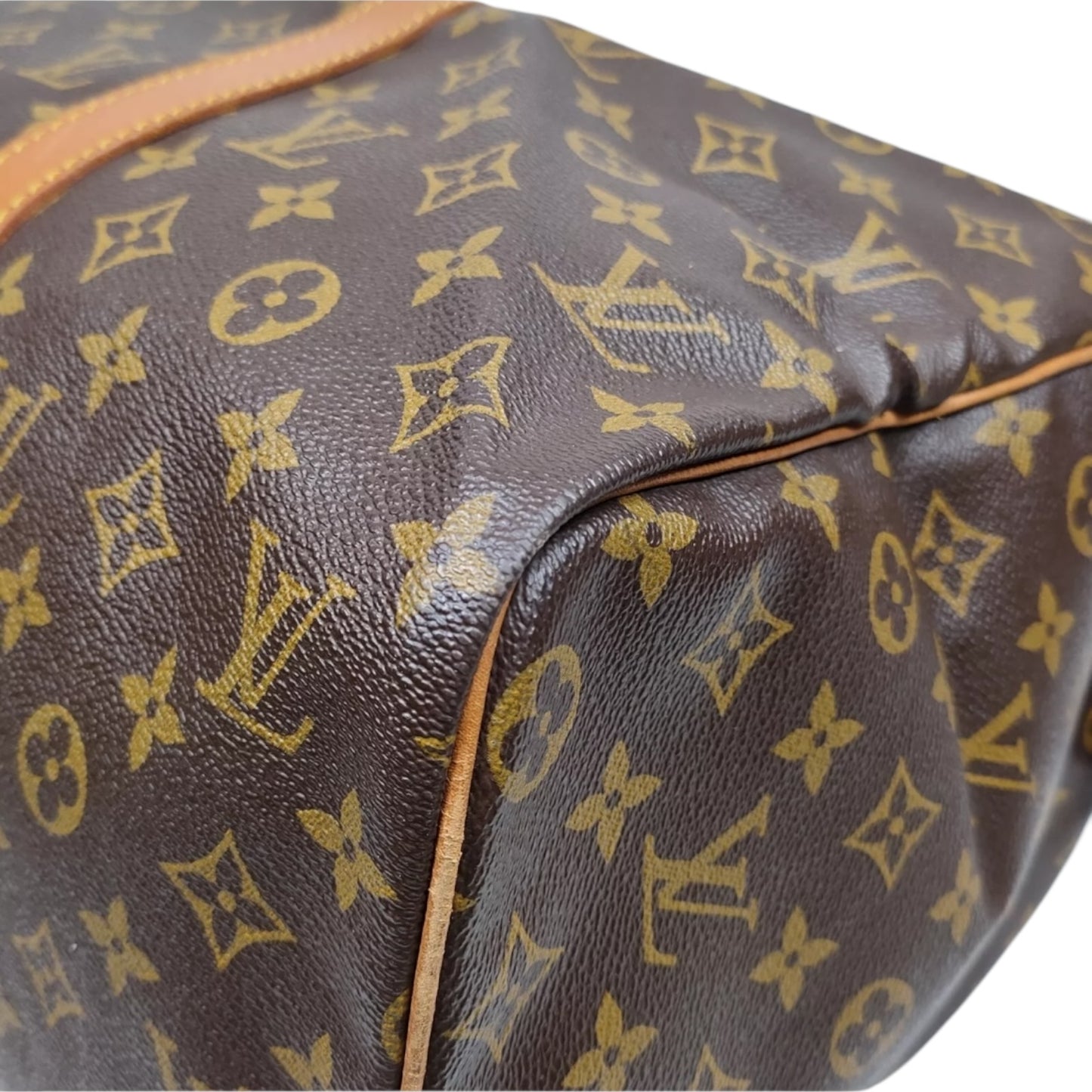 Louis Vuitton LV Boston Bag Sac Souple 45 Brown Monogram