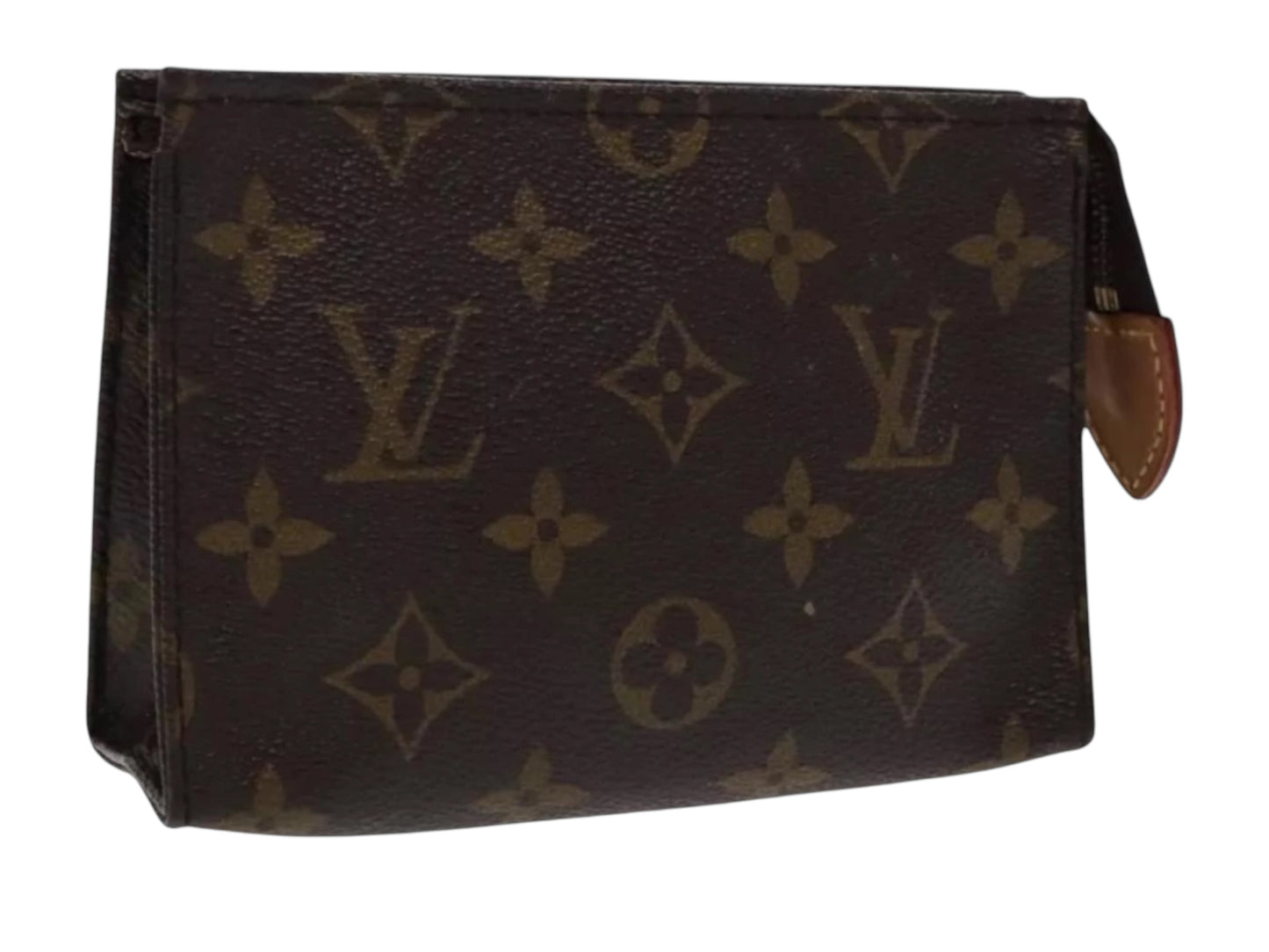 LOUIS Vuitton Monogram Pochette Toilettry Canvas Pouch in Excellent Condition