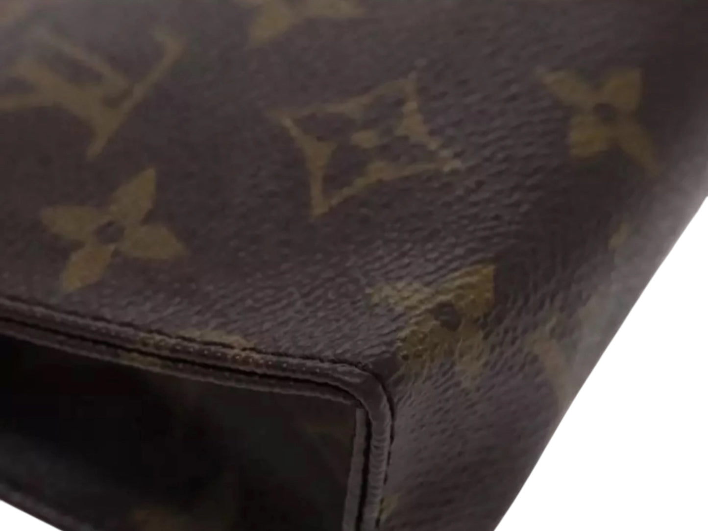 LOUIS Vuitton Monogram Pochette Toilettry Canvas Pouch in Excellent Condition