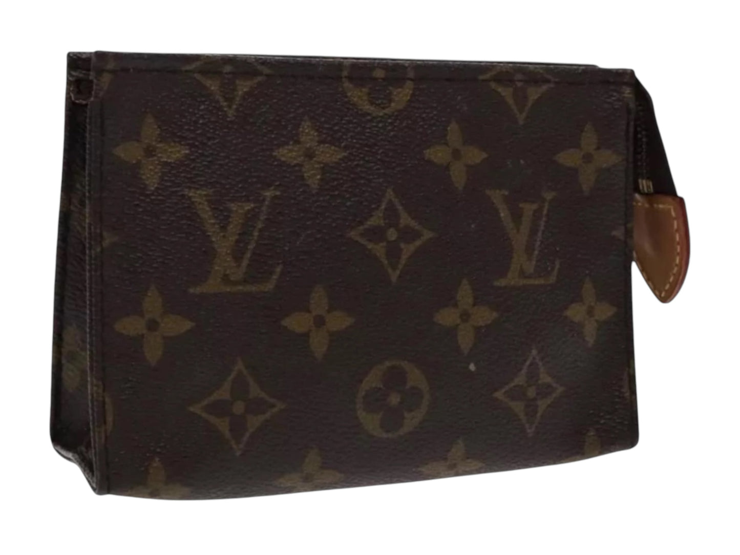 LOUIS Vuitton Monogram Pochette Toilettry Canvas Pouch in Excellent Condition