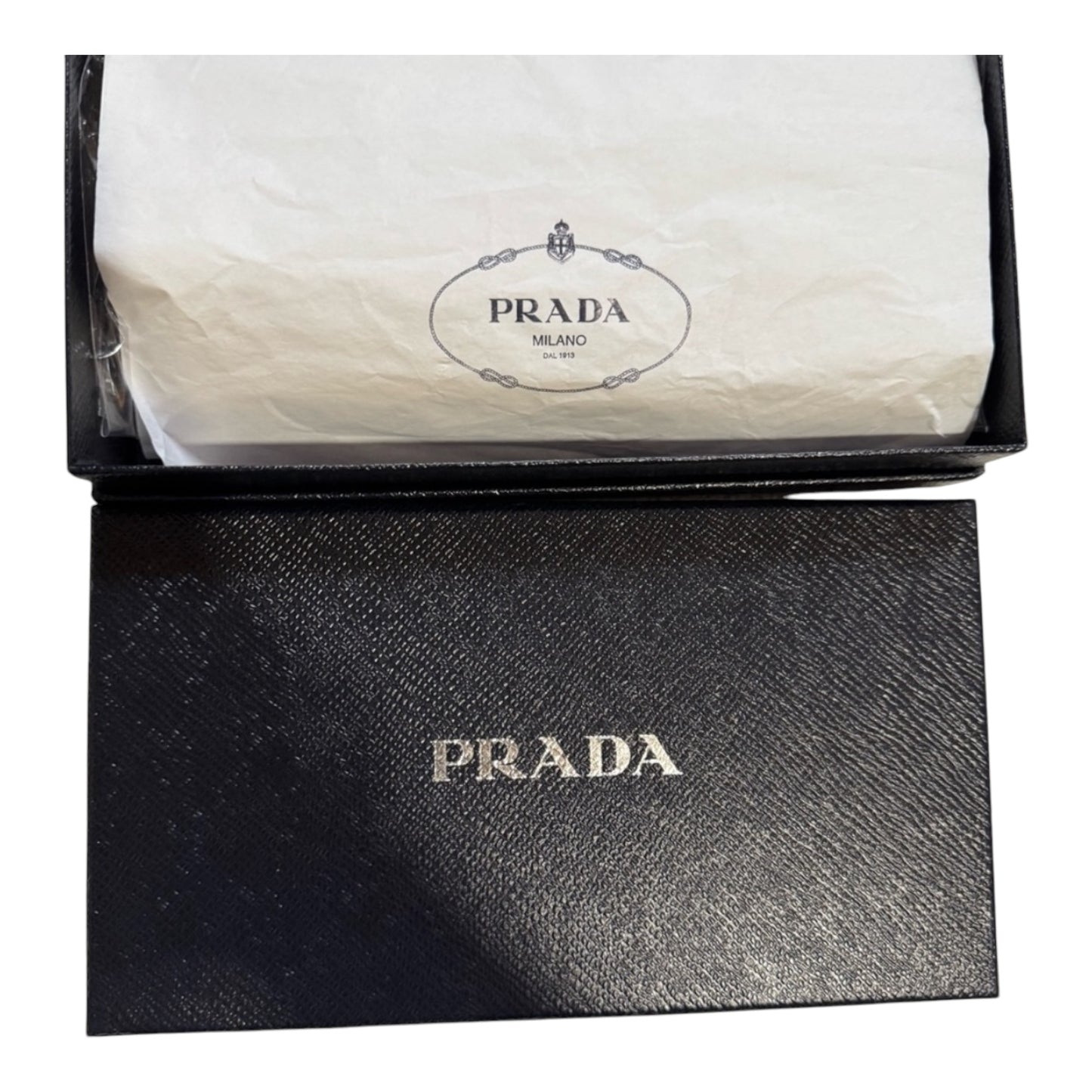 Prada SAFIANO Leather Wallet in Pink Color in excellent condition