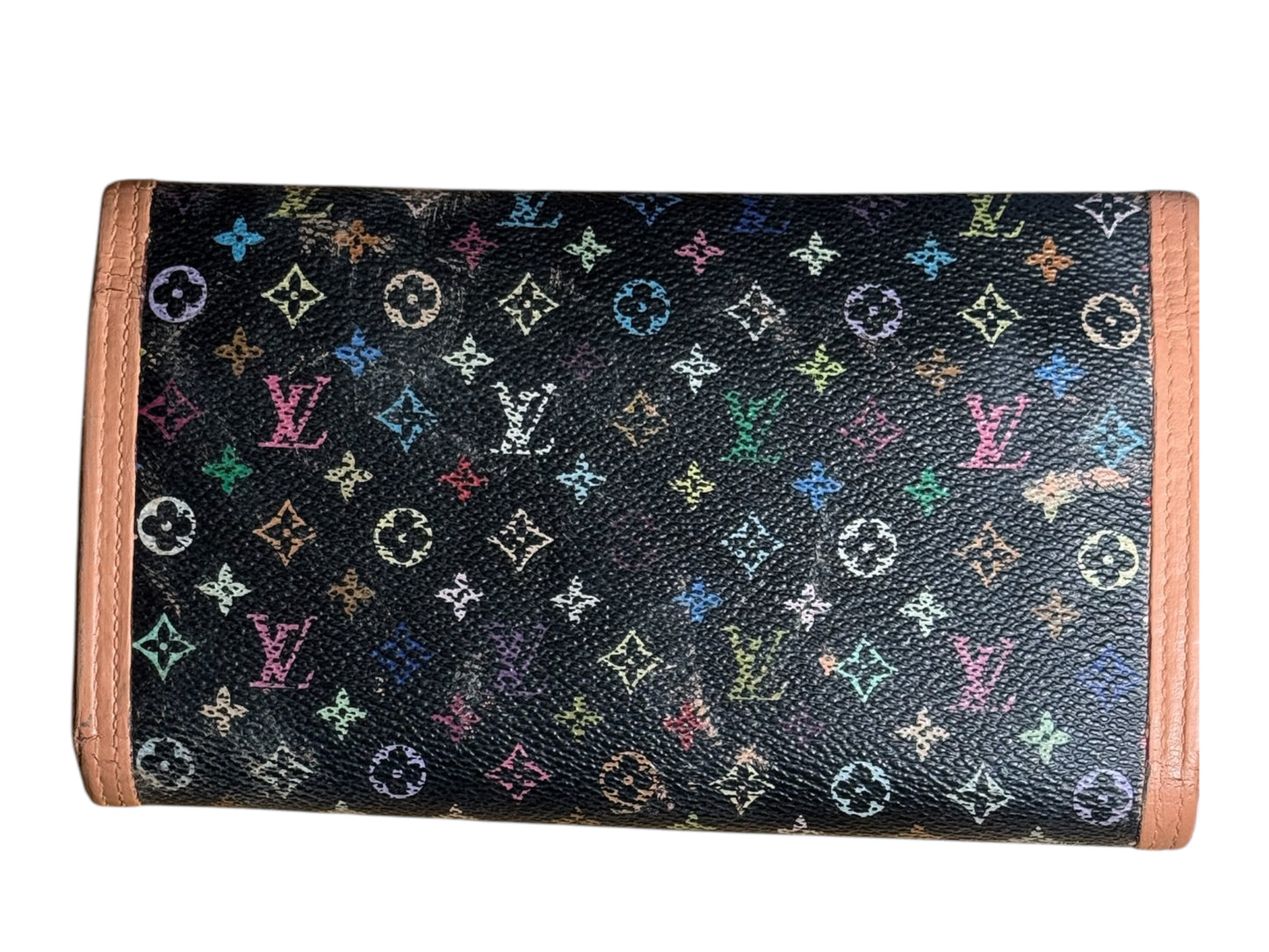 Louis Vuitton Tasaki Murakami Tressor Continental Long Wallet in excellent condition