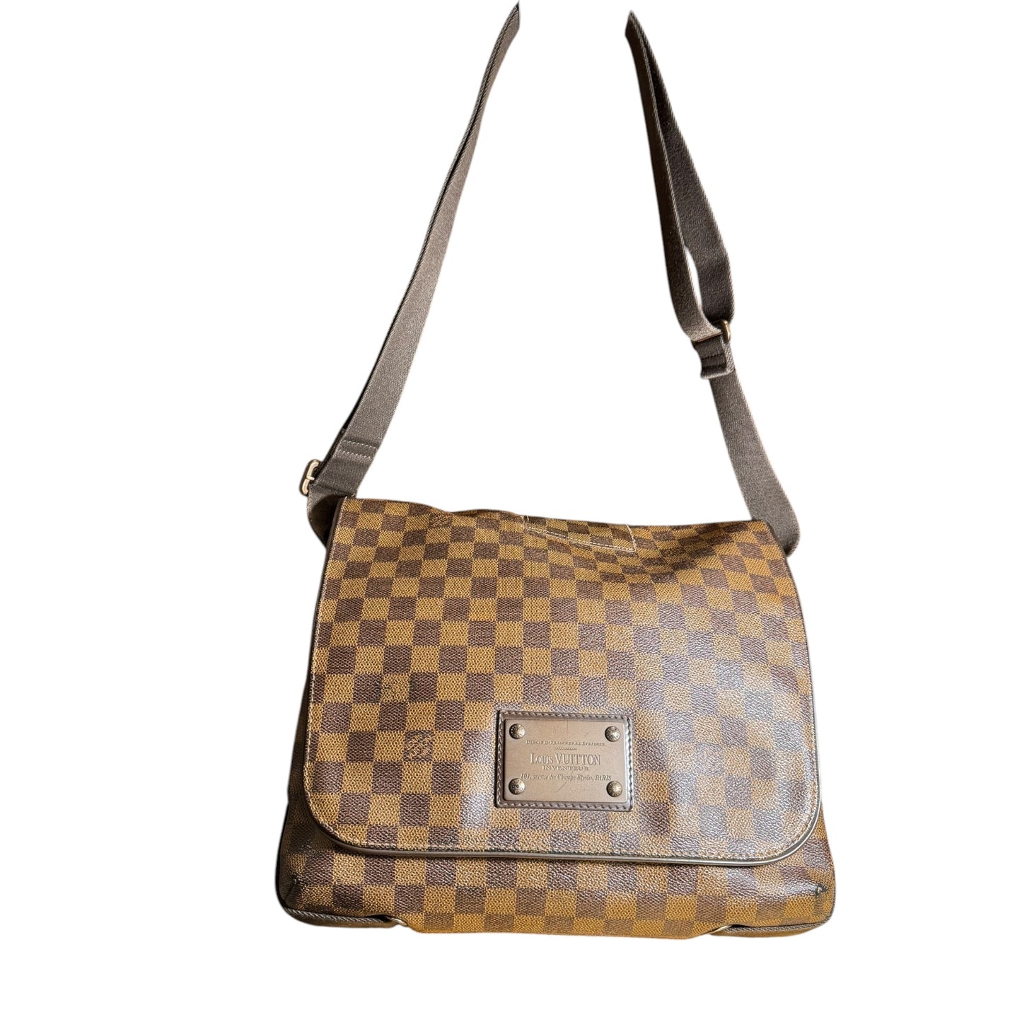 Louis Vuitton LV crossbody bag Damier Brown Brooklyn messenger bag