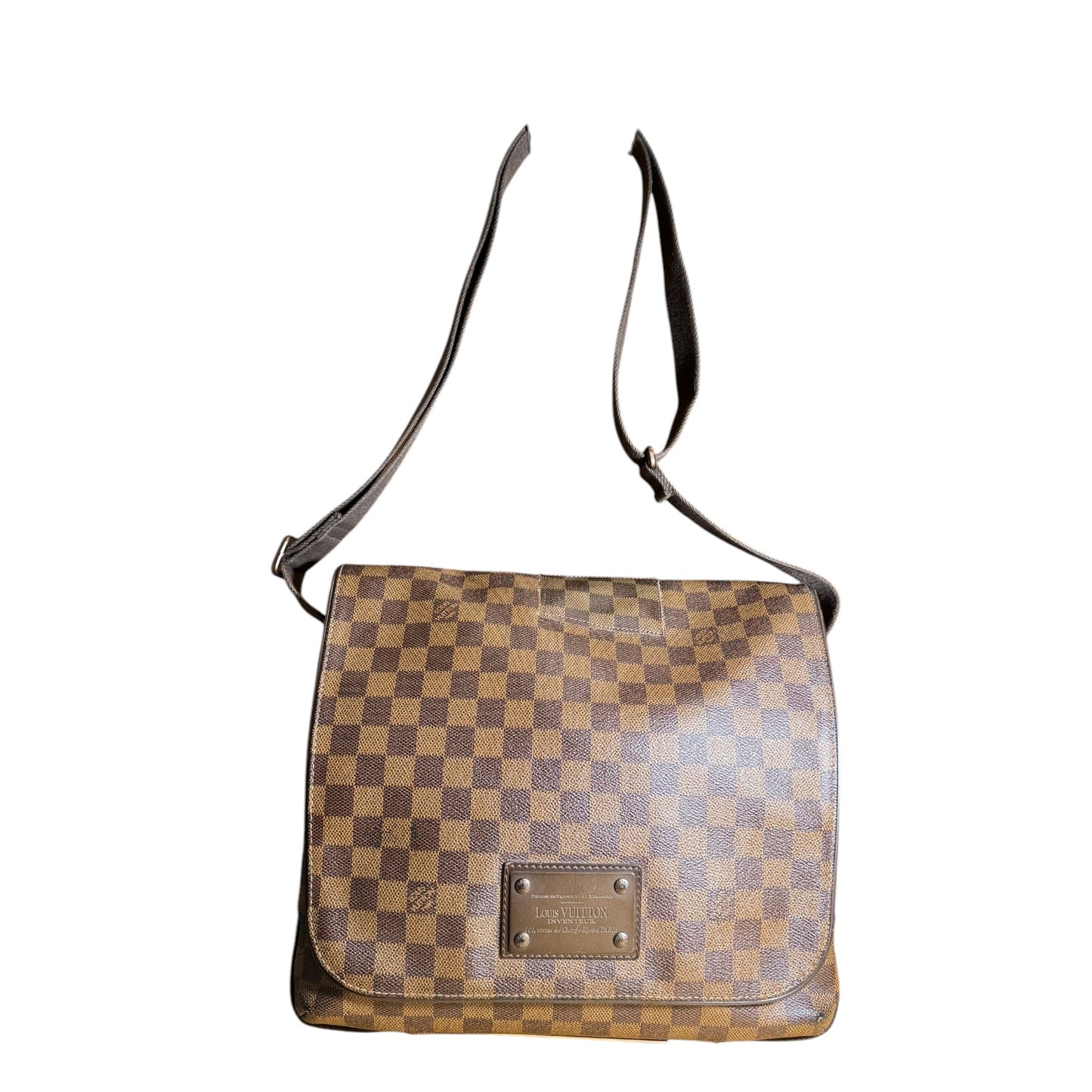 Louis Vuitton LV crossbody bag Damier Brown Brooklyn messenger bag