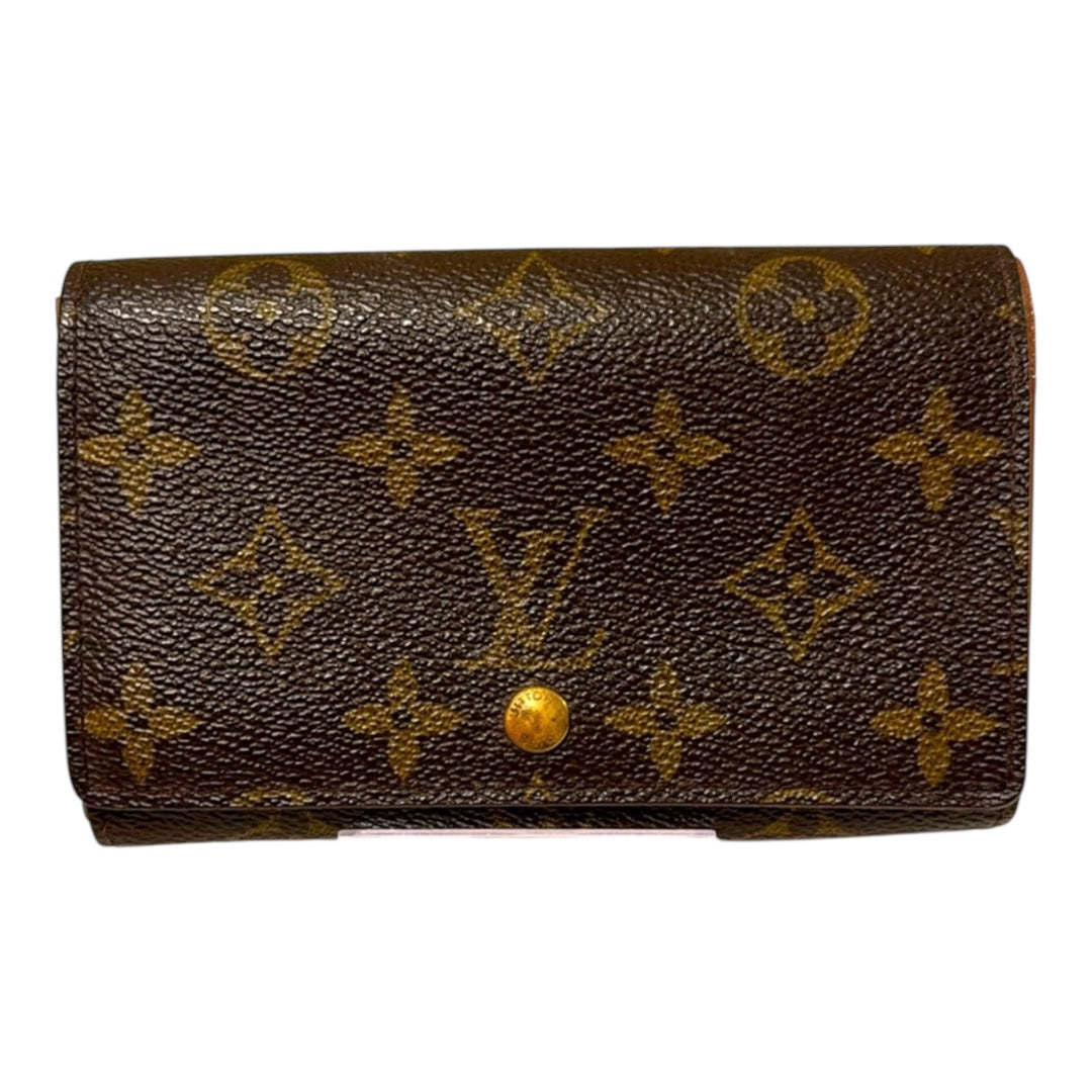 Louis Vuitton Monogram Porte Monnaie Tresor Geldbörse in neuwertigem Zustand