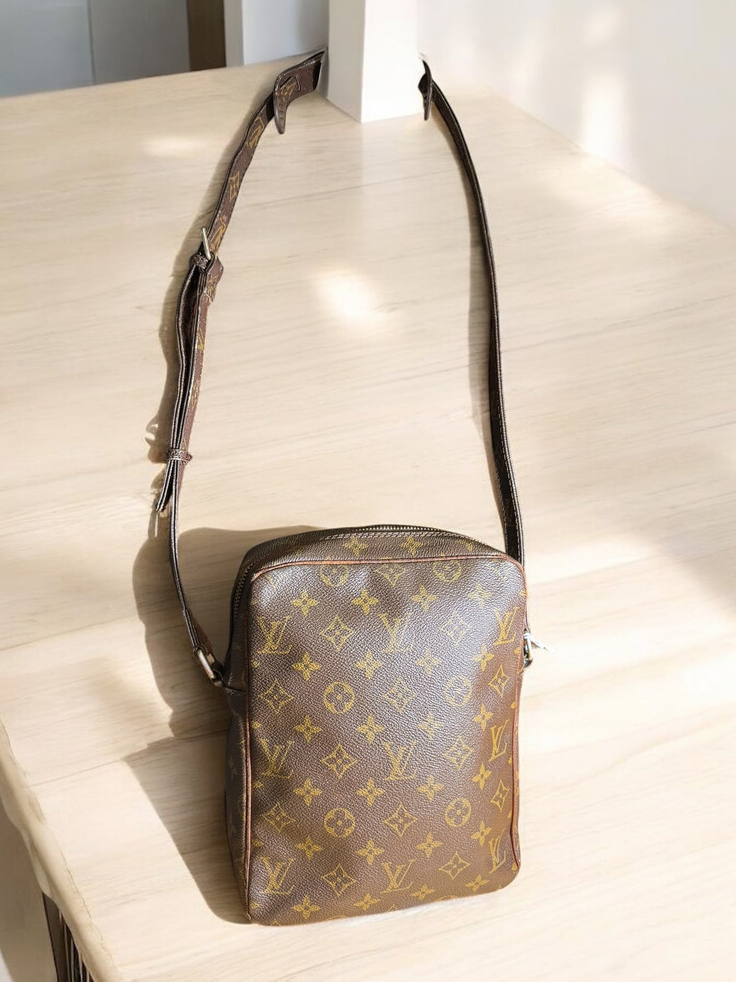 LOUIS VUITTON MONOGRAM DANUBE SHOULDER BAG M45266 AUTHENTIC