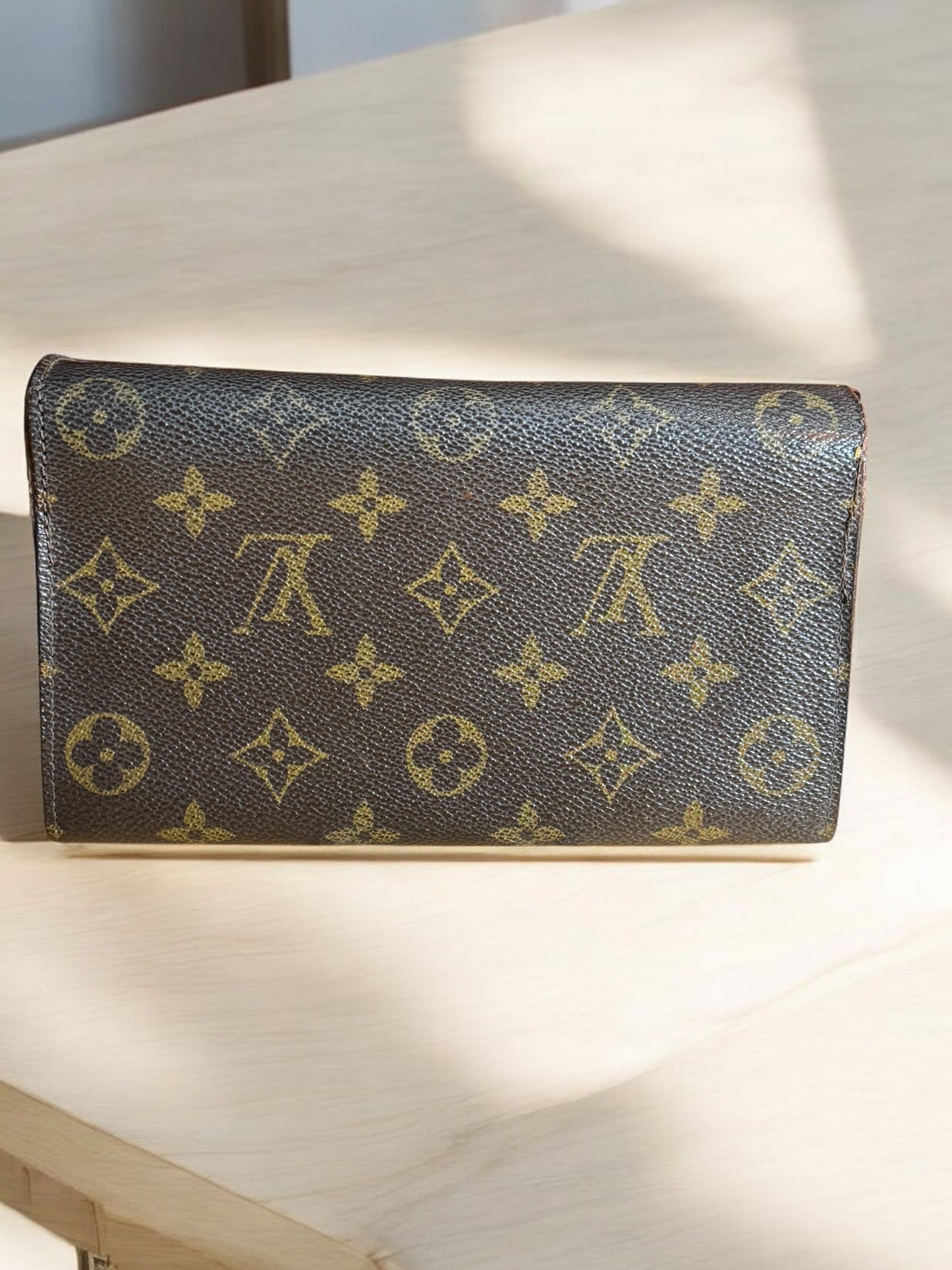 Louis Vuitton Monogram Portefeuille Sarah M61734 Long Wallet 103228