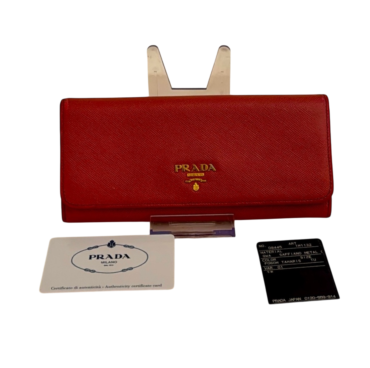 PRADA LONG WALLET IN LIGHT PINK COLOR BRAND NEW  NWOT