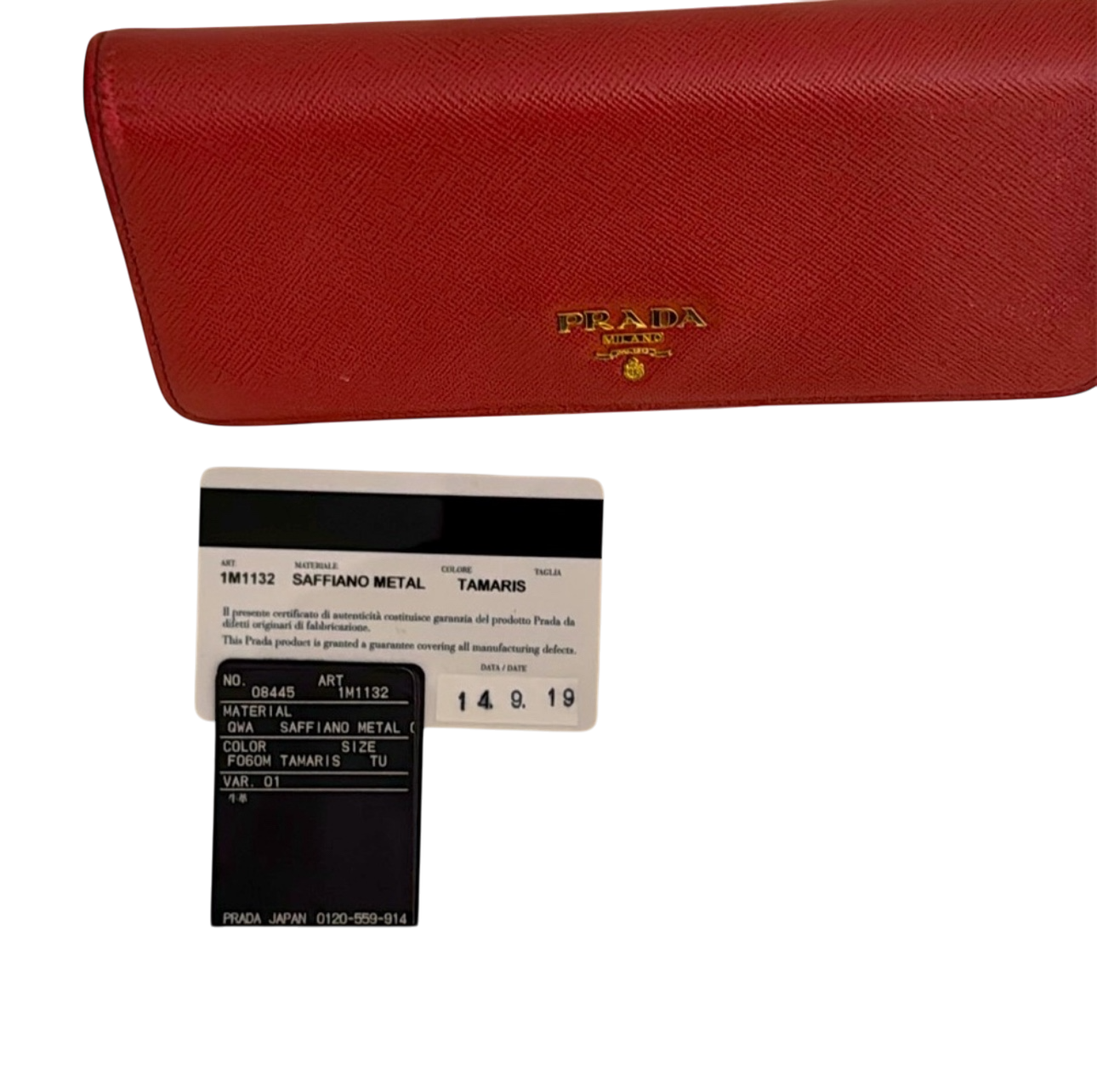 PRADA LONG WALLET IN LIGHT PINK COLOR BRAND NEW  NWOT