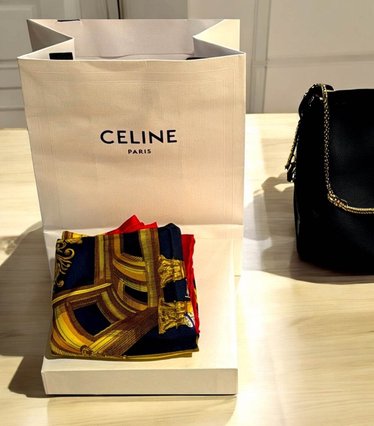Celine Silk Scarf for women new without tags - Luxbrandz