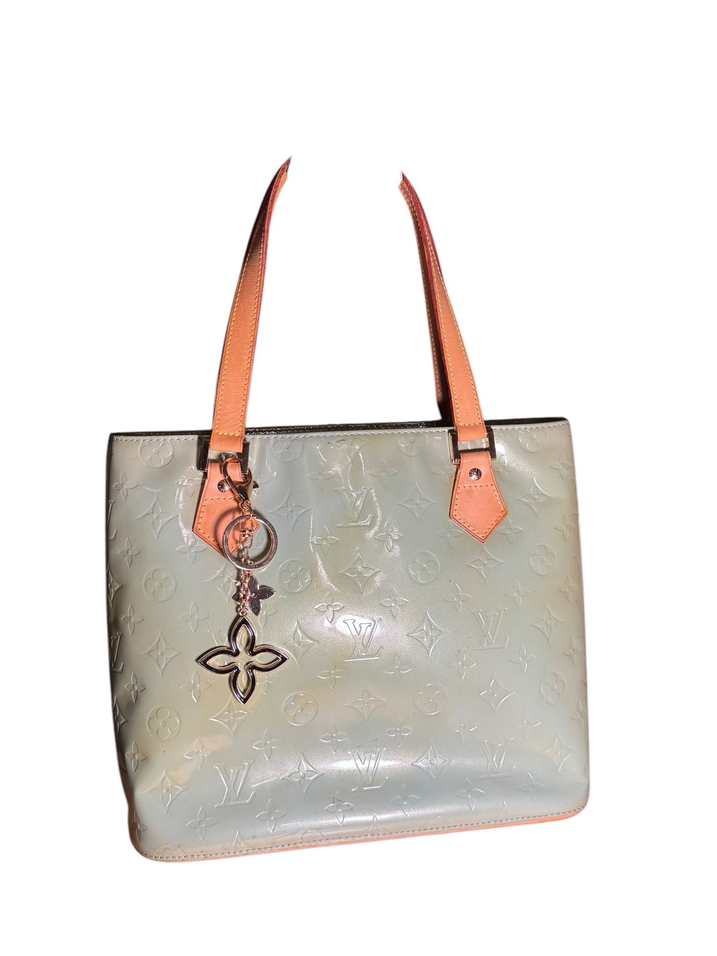 Louis Vuitton Houston Handbag Lemongreen Brand New.