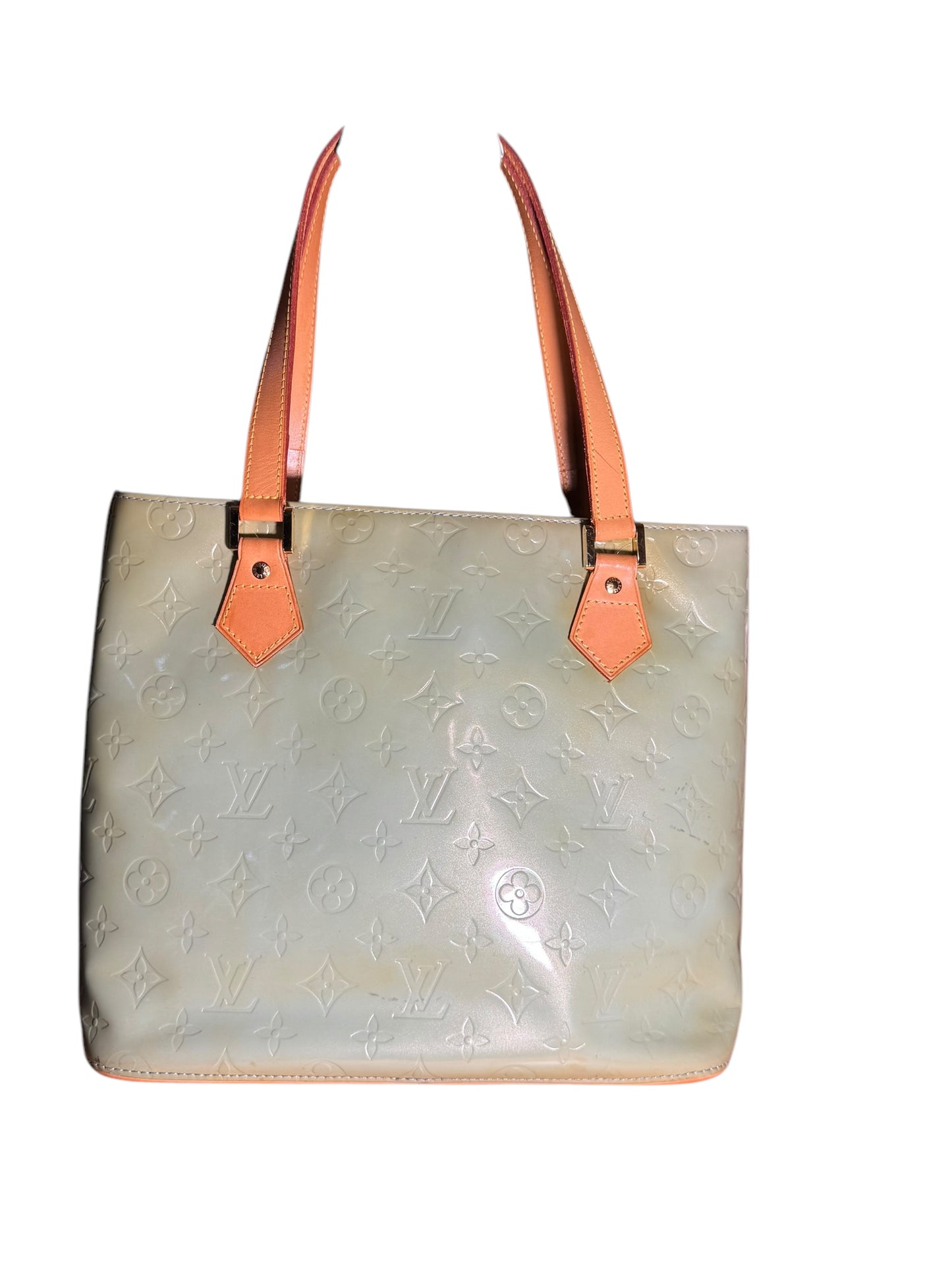 Louis Vuitton Houston Handbag Lemongreen Brand New.