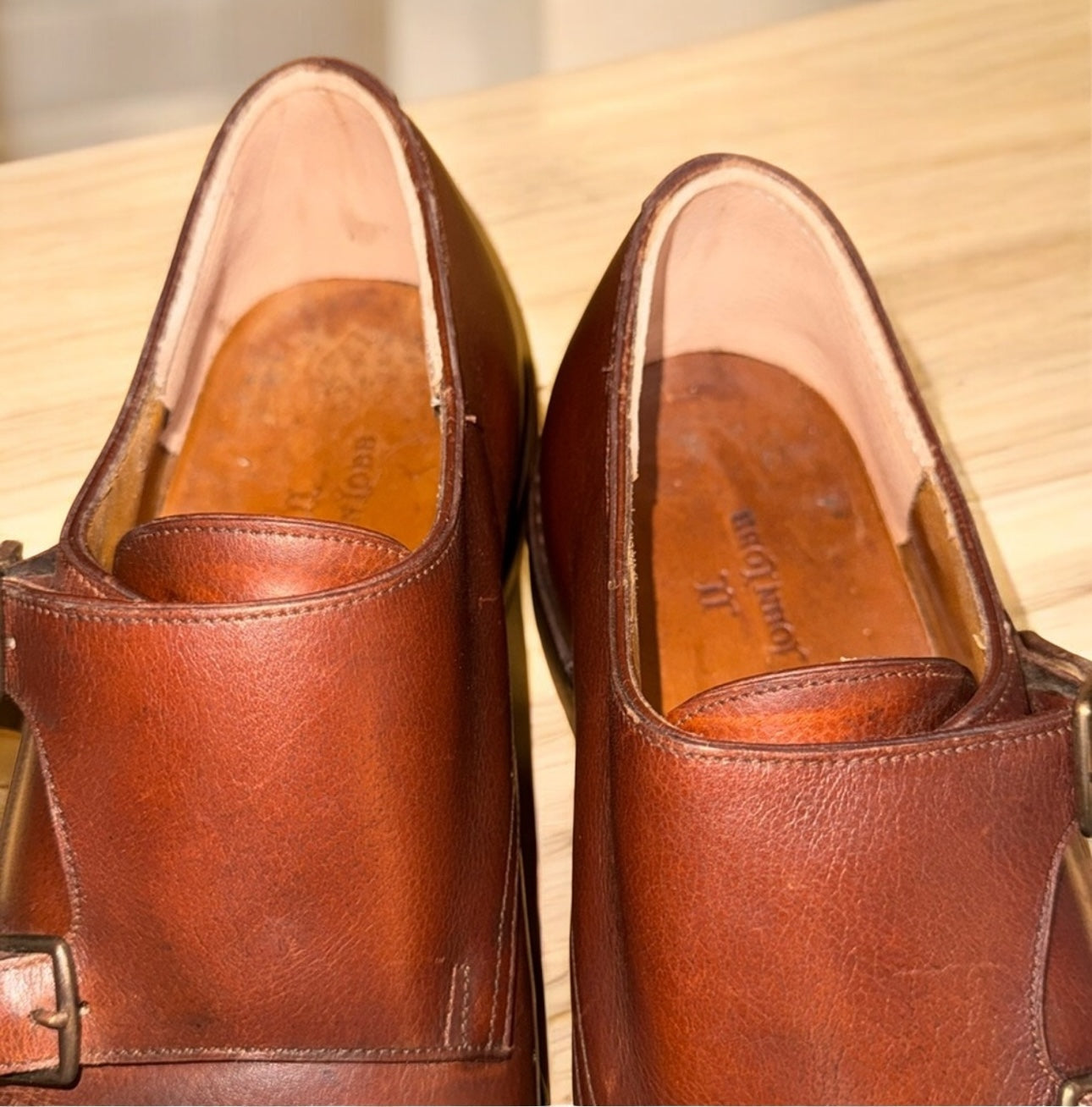 John Lobb Williams Street Series Double Monk Strap Shoes in mint condition retails $3000 plus