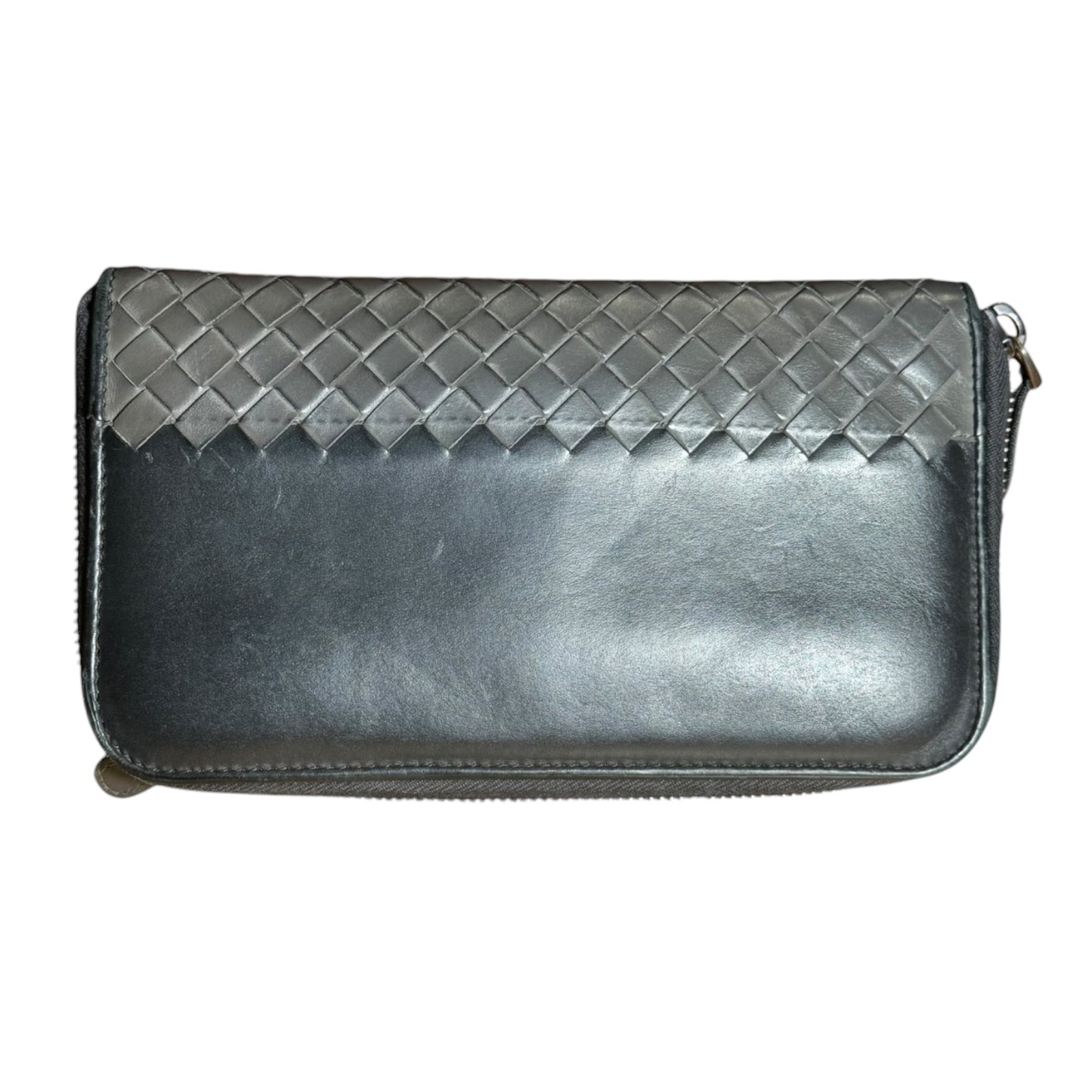 Bottega Veneta Intrecciato Round Long Wallet in EUC NAPA Leather.