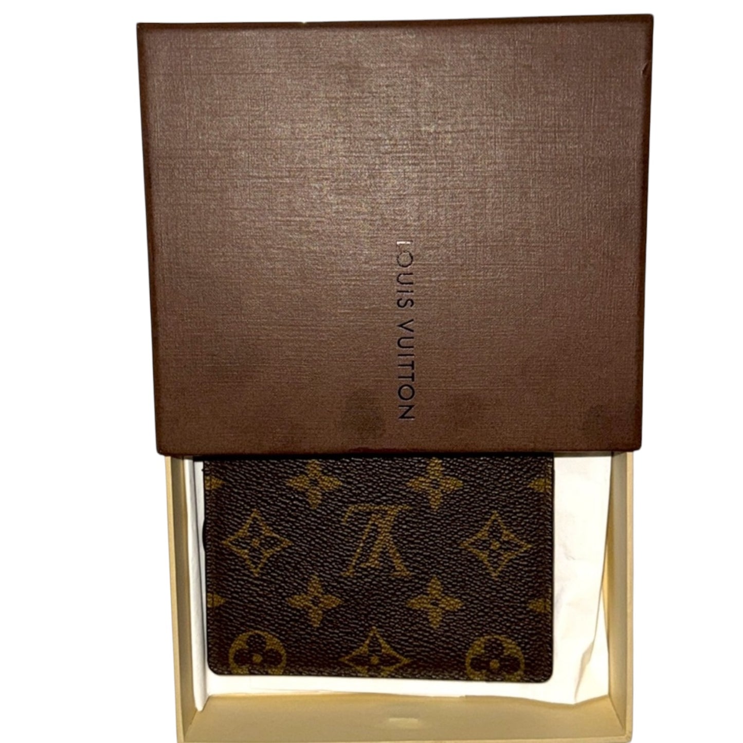 Louis Vuitton Pass Case Monogram Card holder in new condition.