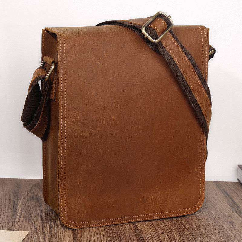 Versatile Leisure Bag Men's Leather Bag - Luxbrandz